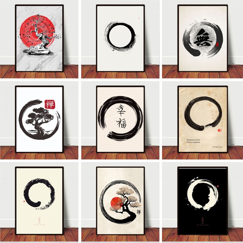 Home Decor Japandi - Obraz na płótnie w stylu japońskim