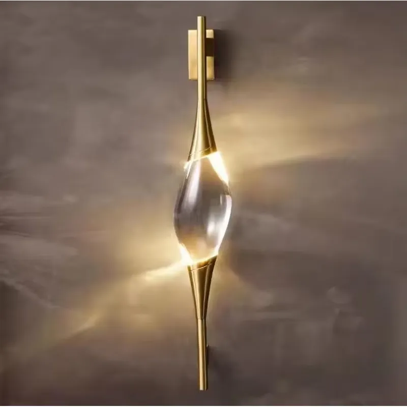 Home Decor Lighting - Nowoczesna lampa ścienna LED z pełnej