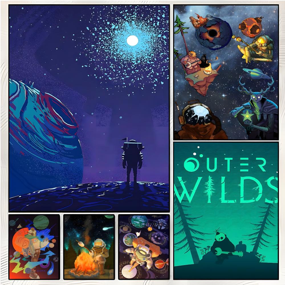Home Decor Video - Plakat do gry wideo Outer Wilds,