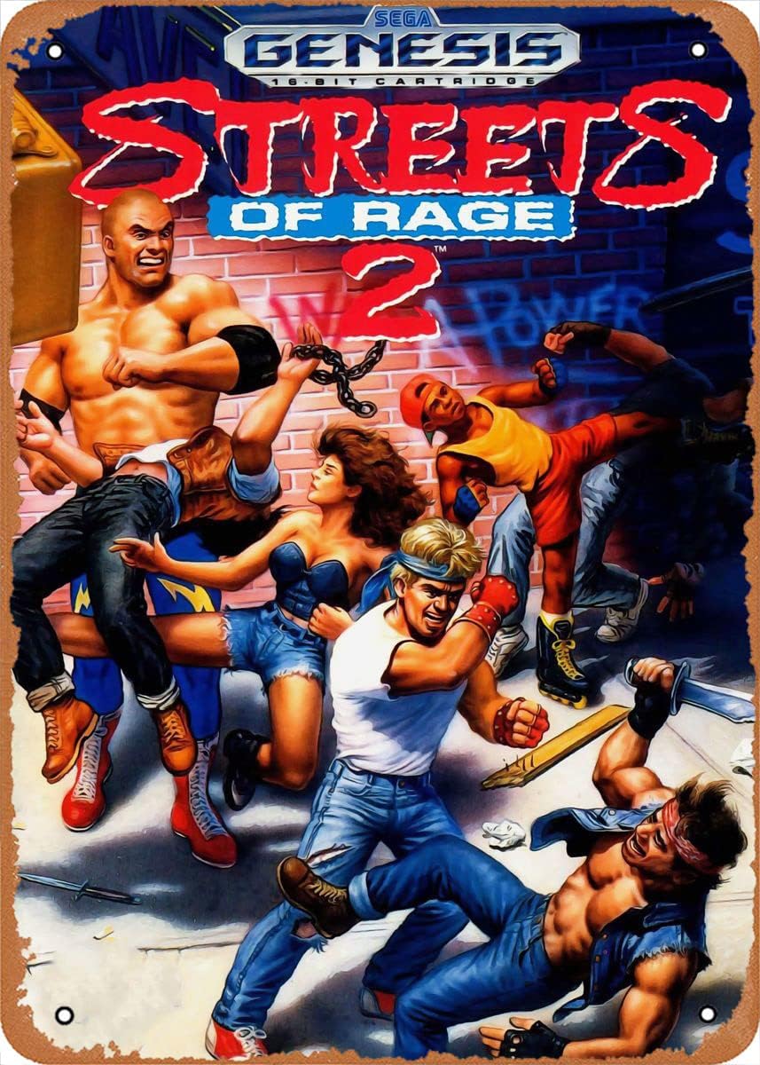 Home Decor Video - Metalowy plakat z klasyczną grą arcade