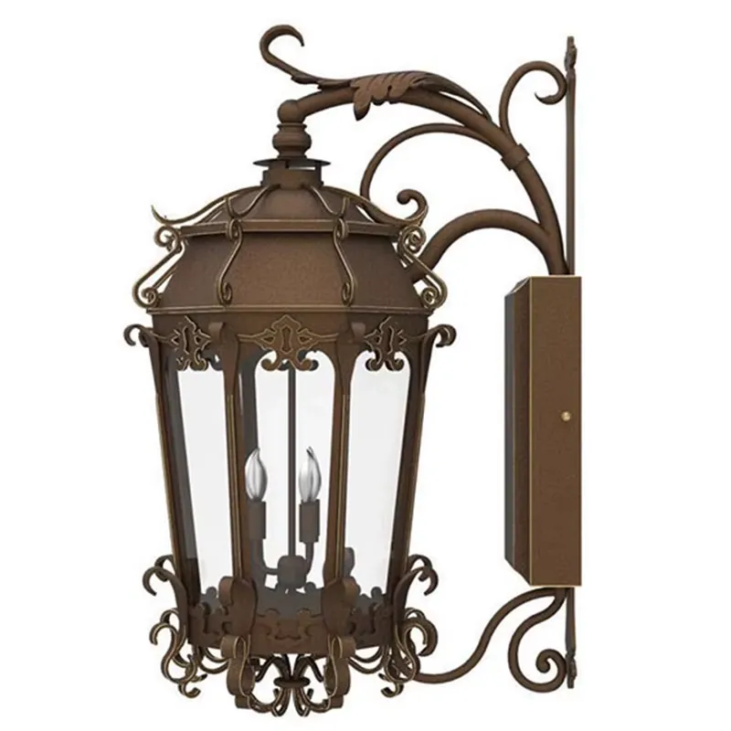 Home Decor Glass - Zewnętrzne lampy ścienne LED ze szkła,