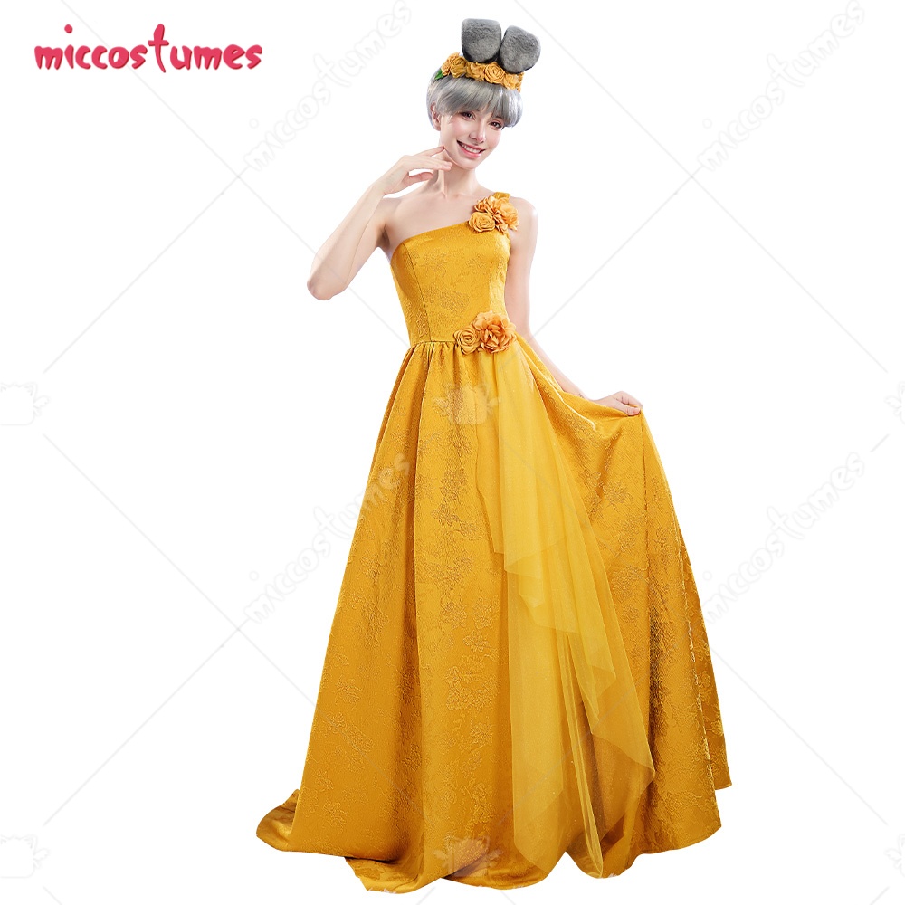Home Decor Yellow - 【Gotowe do wysyłki】 Miccostumes Damska Sukienka