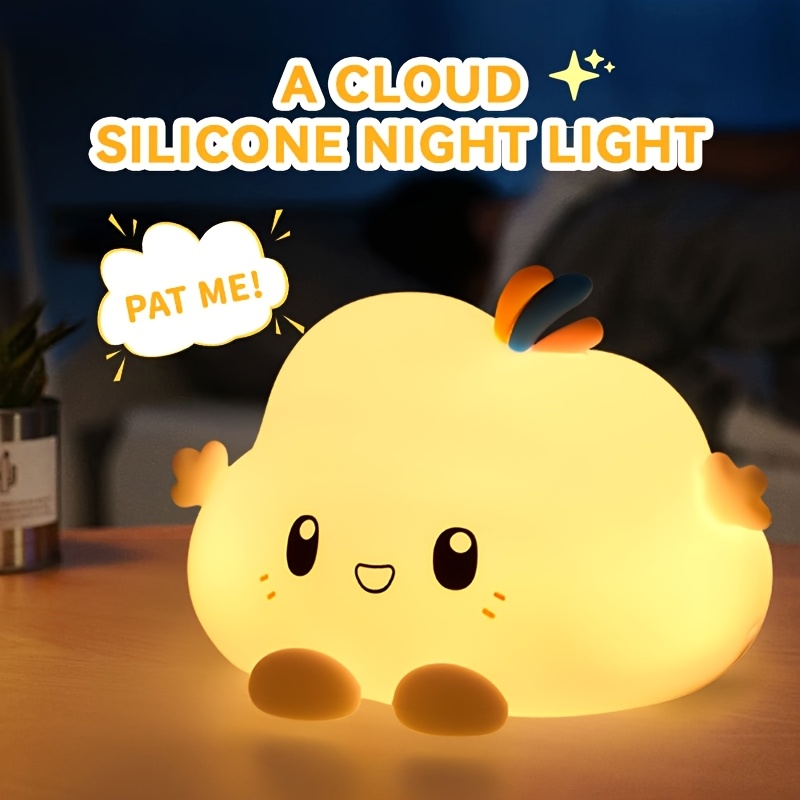 Home Decor Lighting - Lampka nocna w kształcie chmury, ściemnianie