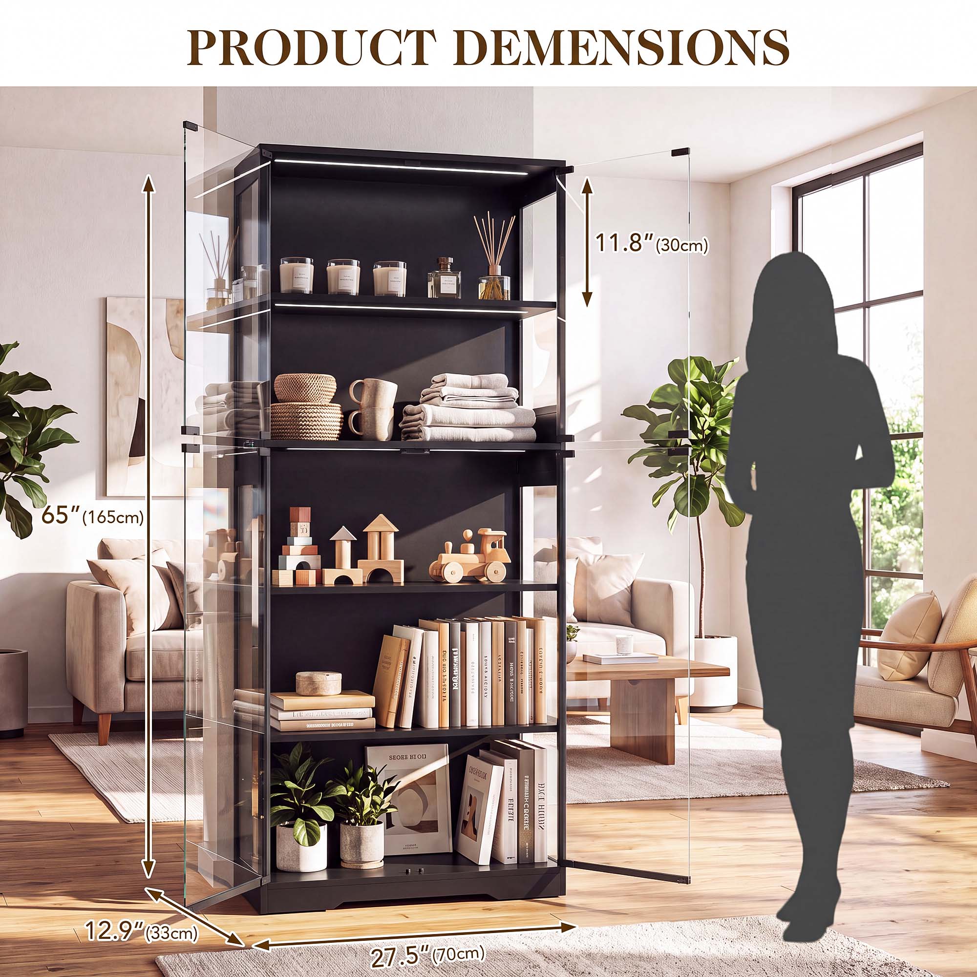 TCGBKAF 5-poziomowa szafka eks – Home Decor Lighting recenzja i cena