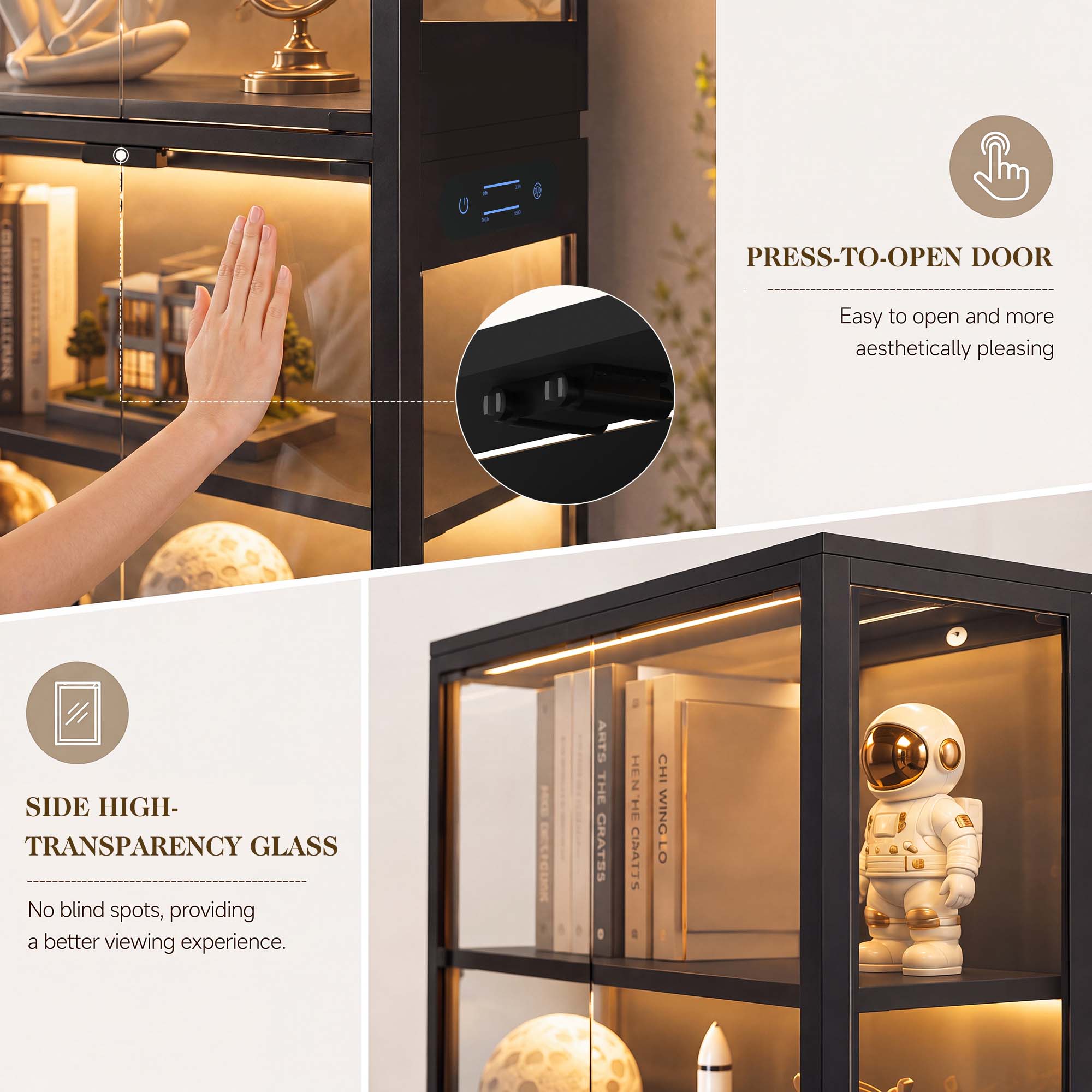 TCGBKAF 5-poziomowa szafka eks – Home Decor Lighting recenzja i cena