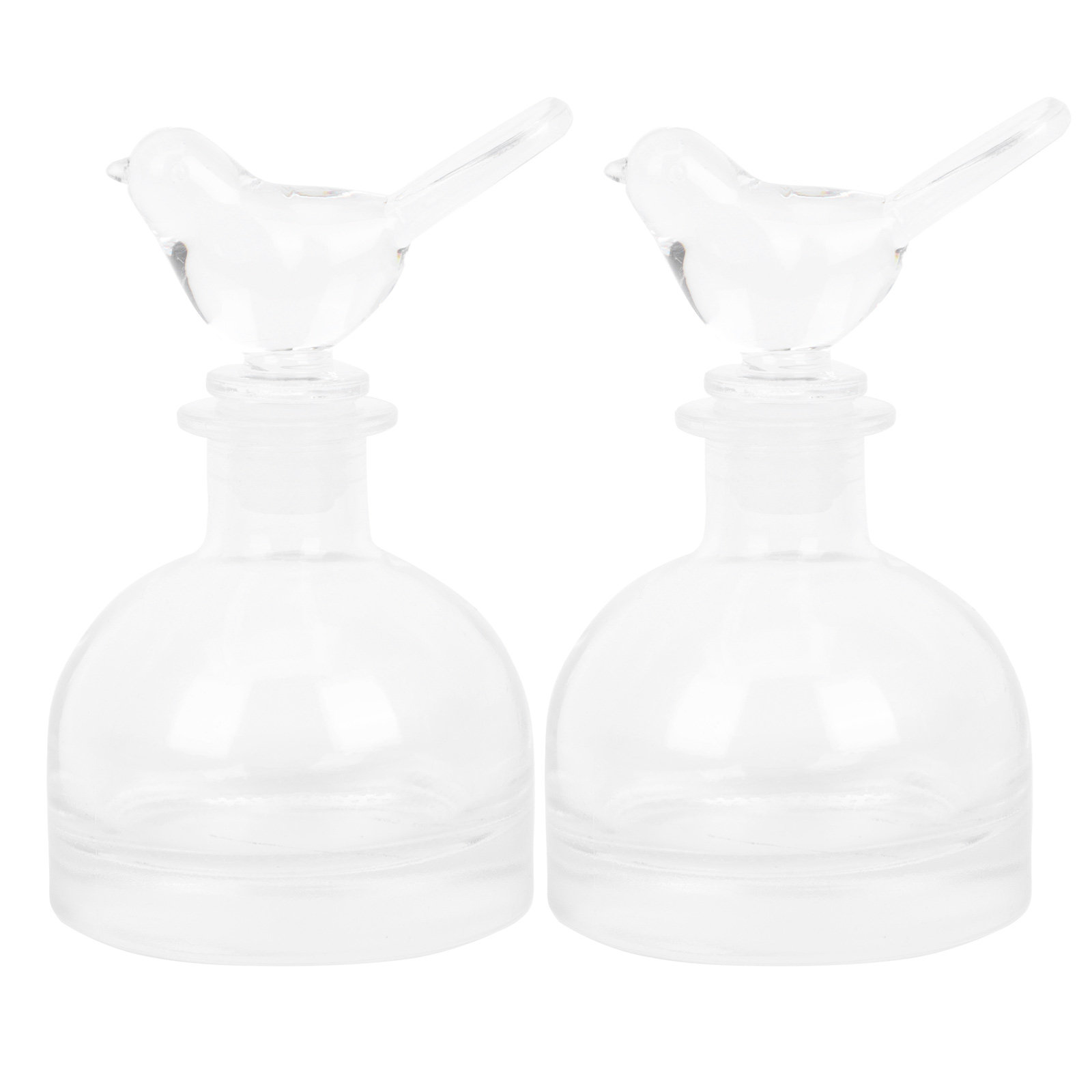 2 szt. Szklane butelki na perf – Home Decor Glass recenzja i cena