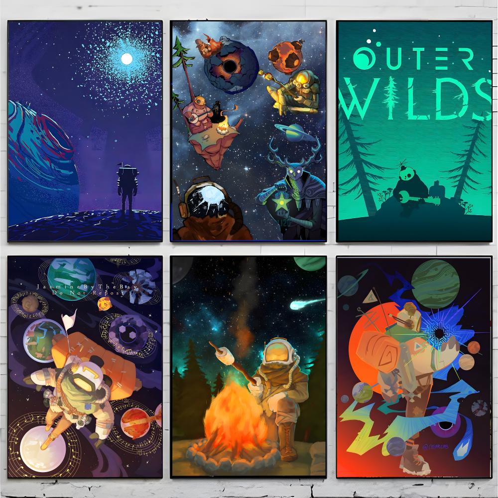 Plakat do gry wideo Outer Wild – Home Decor Video recenzja i cena