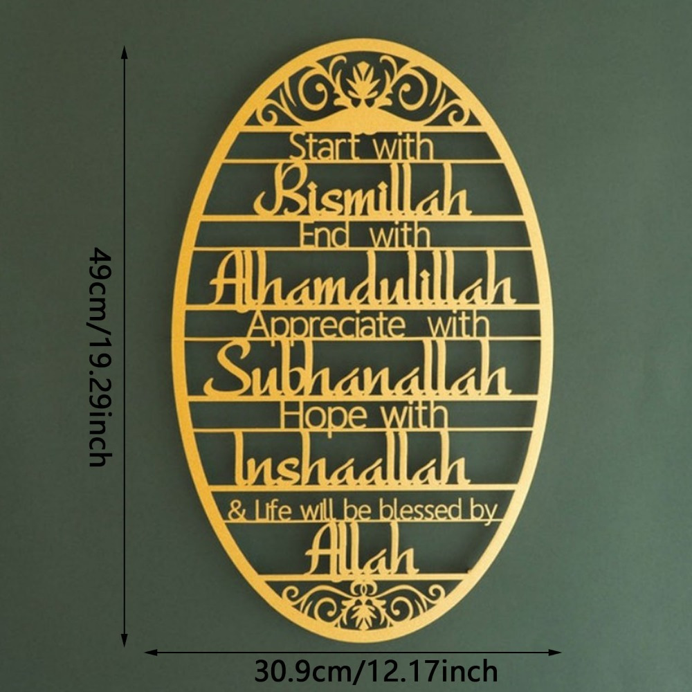 CIFbuy ™   Metalowa dekoracja  – Home Decor Ramadan recenzja i cena