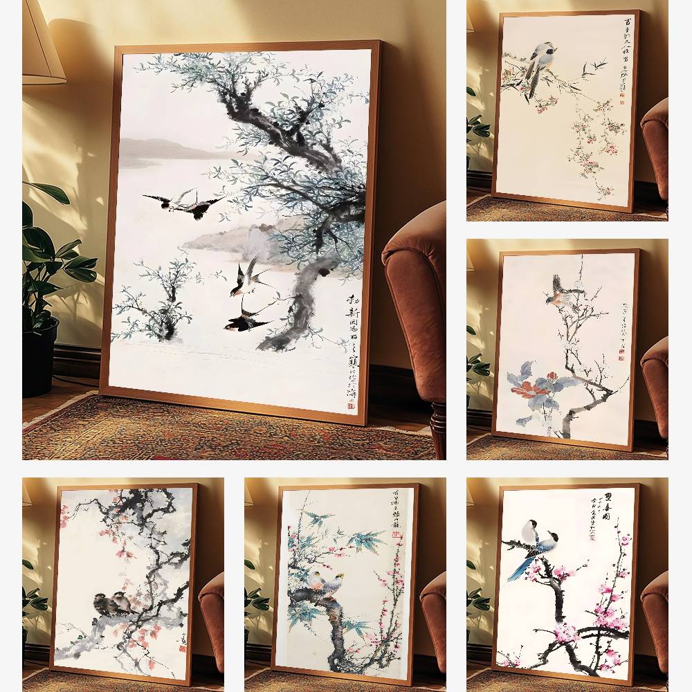 1 szt. bezramowy plakat w styl – Home Decor Japandi recenzja i cena