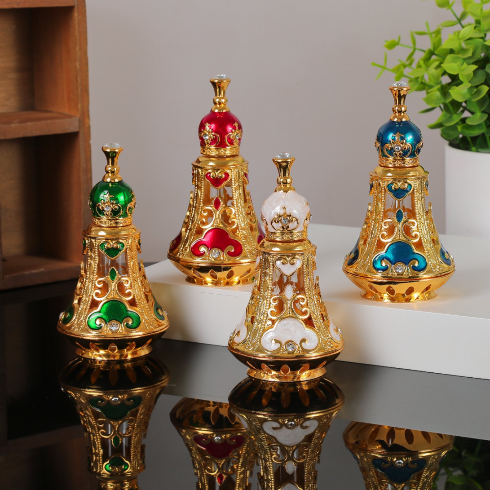 Ozdobna butelka na perfumy, fa – Home Decor Glass recenzja i cena