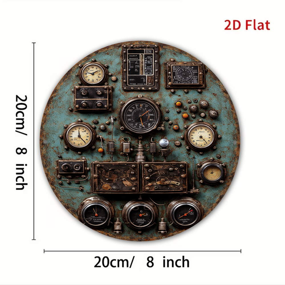 Płaska, okrągła, aluminiowa ta – Home Decor Wall Panels recenzja i cena