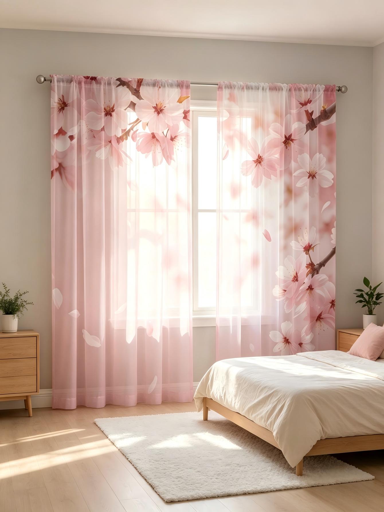 2 szt. Przezroczyste zasłony z – Home Decor Wall Panels recenzja i cena