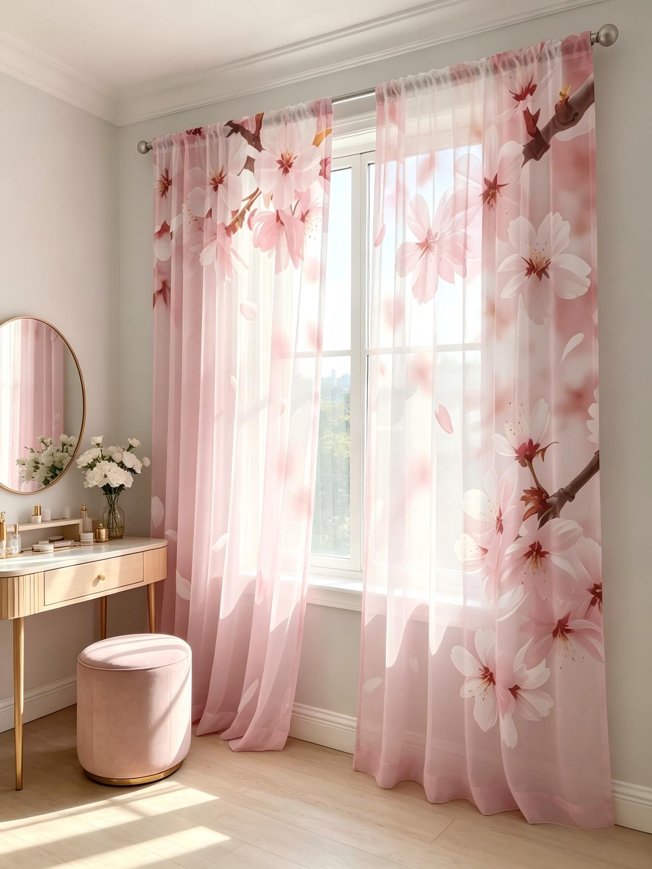 2 szt. Przezroczyste zasłony z – Home Decor Wall Panels recenzja i cena