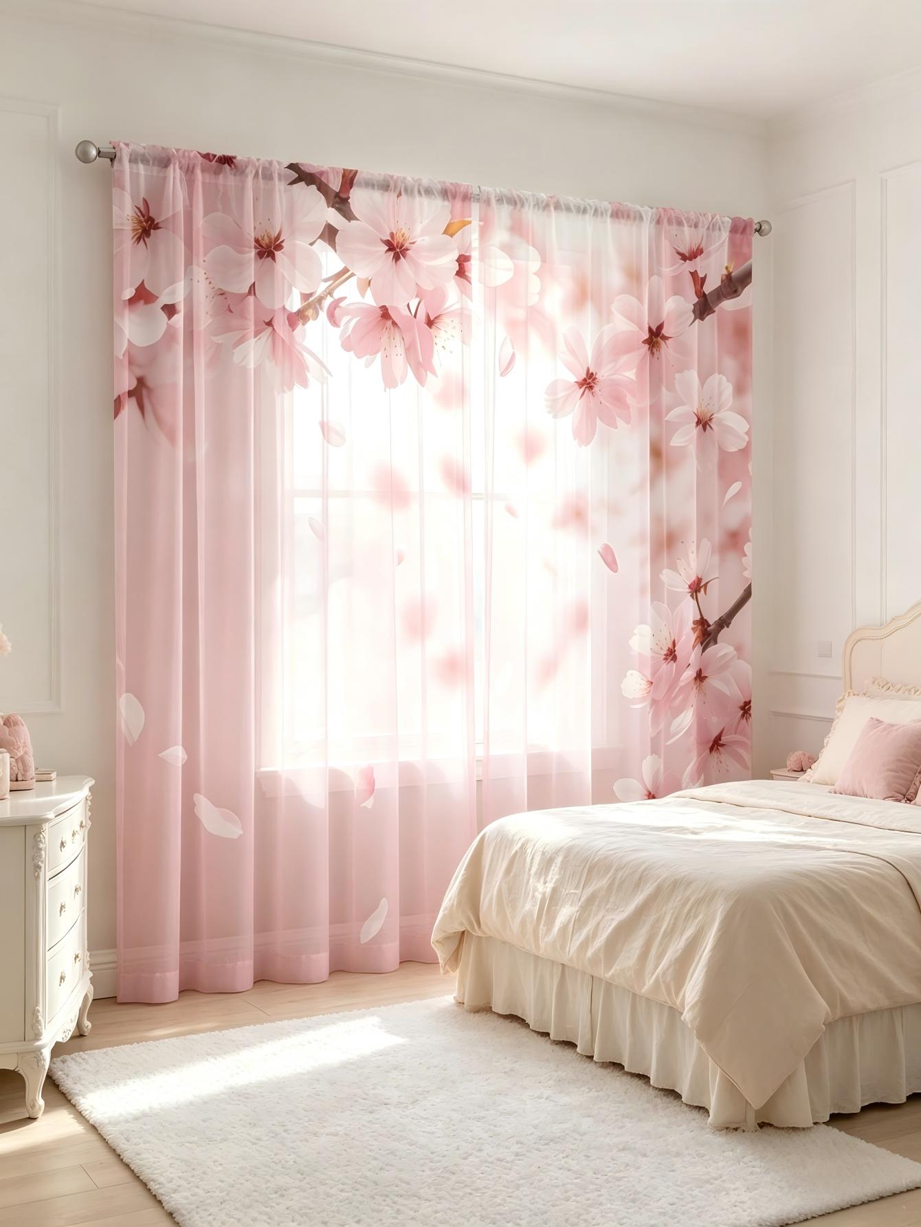 2 szt. Przezroczyste zasłony z – Home Decor Wall Panels recenzja i cena