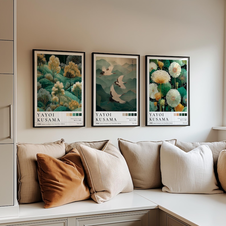 1/3 szt. Japoński plakat na pł – Home Decor Japandi recenzja i cena