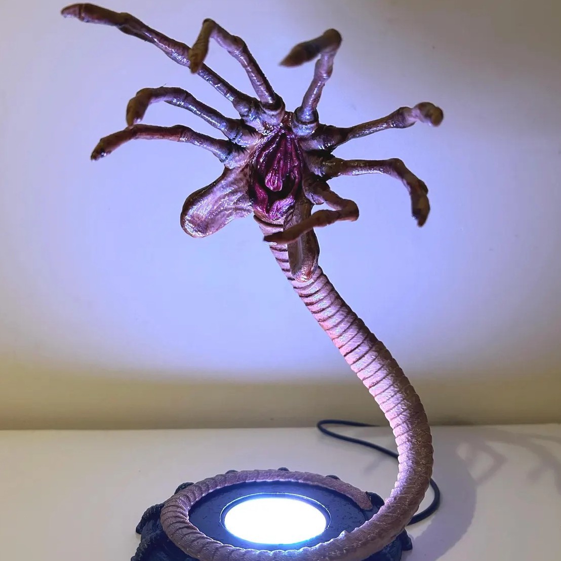 Lampka nocna Alien Facehugger, – Home Decor Lighting recenzja i cena
