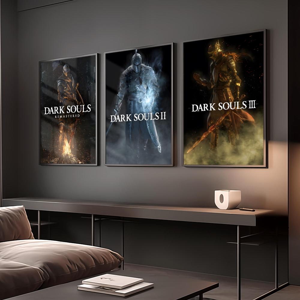 fajny plakat z gry D-Dark Soul – Home Decor Video recenzja i cena