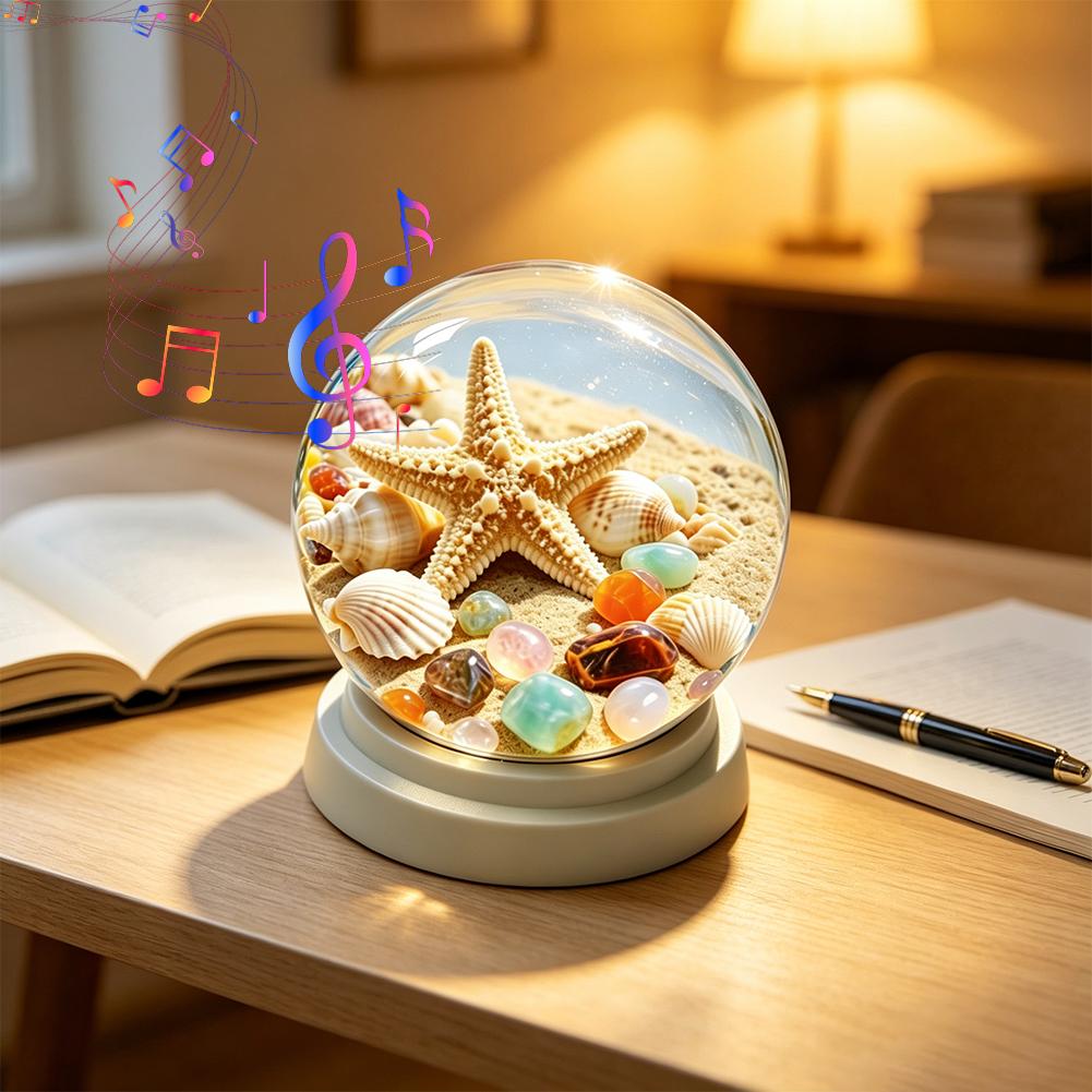 Kryształowa kula 3D z wyświetl – Home Decor Video recenzja i cena