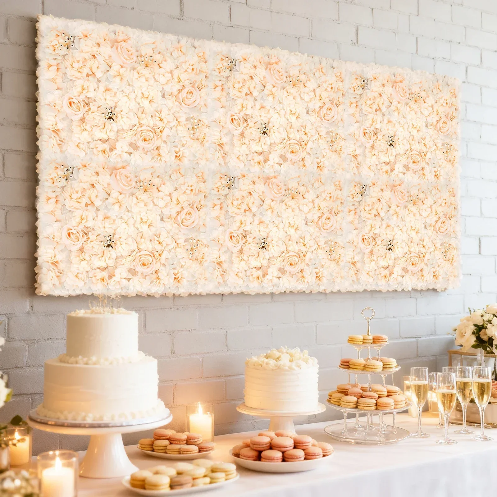 6 szt. Paneli kwiatowych 60*40 – Home Decor Wall Panels recenzja i cena