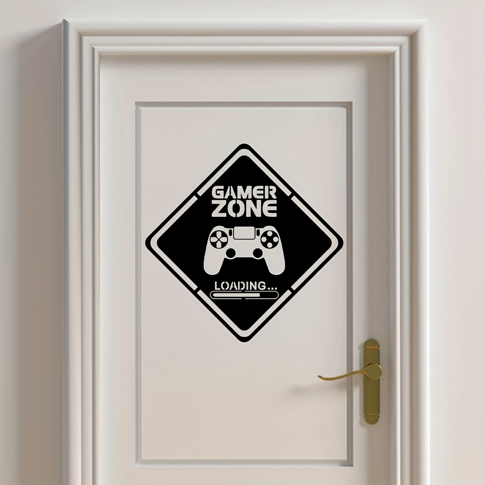 1szt Naklejka na drzwi Gamer Z – Home Decor Video recenzja i cena