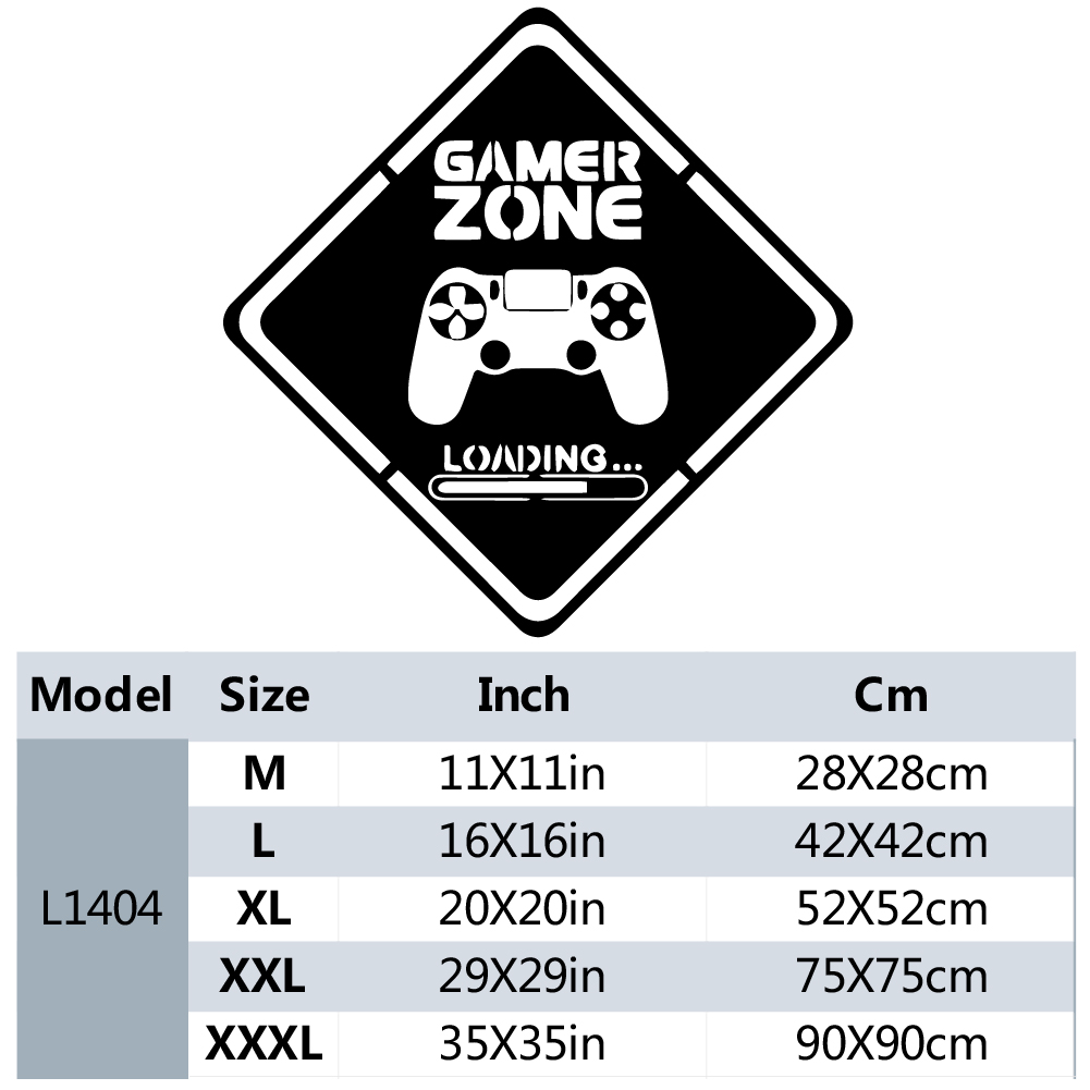 1szt Naklejka na drzwi Gamer Z – Home Decor Video recenzja i cena