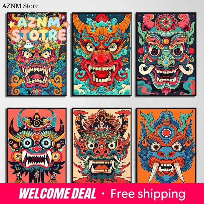 Japoński Demon Oni Samuraj Yok – Home Decor Japandi recenzja i cena